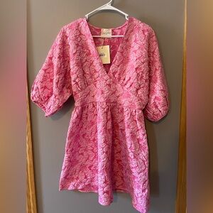 Easy Clothes Pink Dress